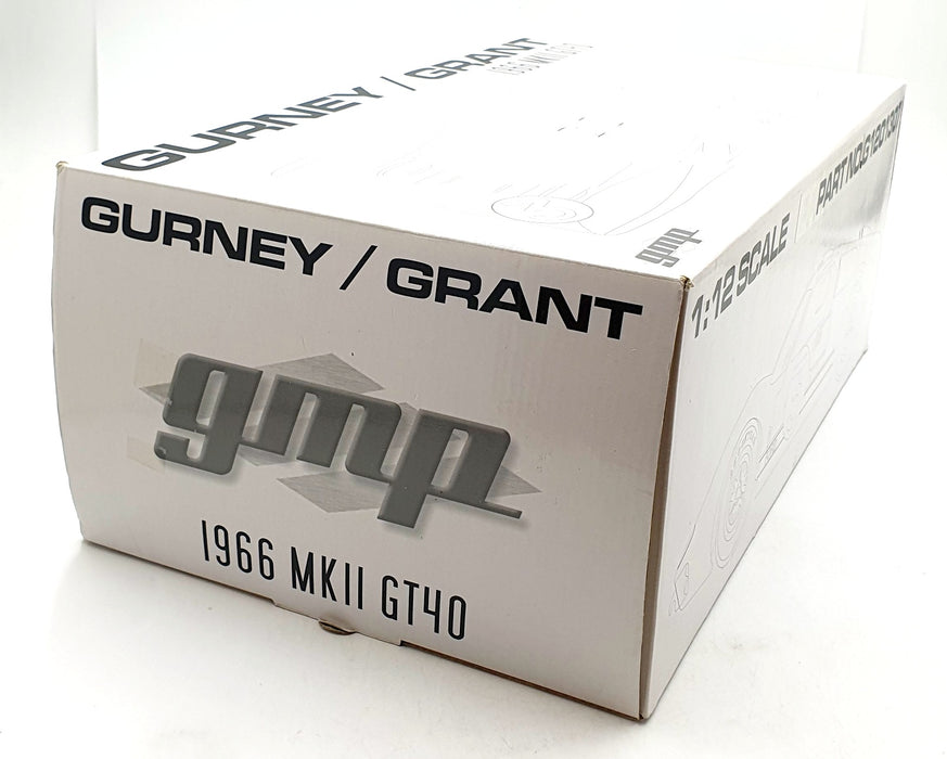GMP 1/12 Scale G1201307 - 1966 Ford Gt40 MkII #3 Gurney/Grant - Red