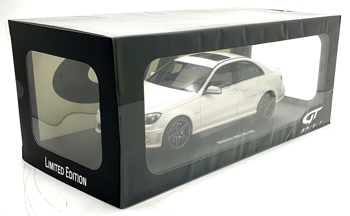 GT Spirit 1/18 Scale Resin GT928 - Mercedes-Benz C63 AMG - Diamond White
