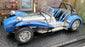 Kyosho 1/18 scale Diecast 7020BL - Caterham Super Seven Clam Shell Wing Blue