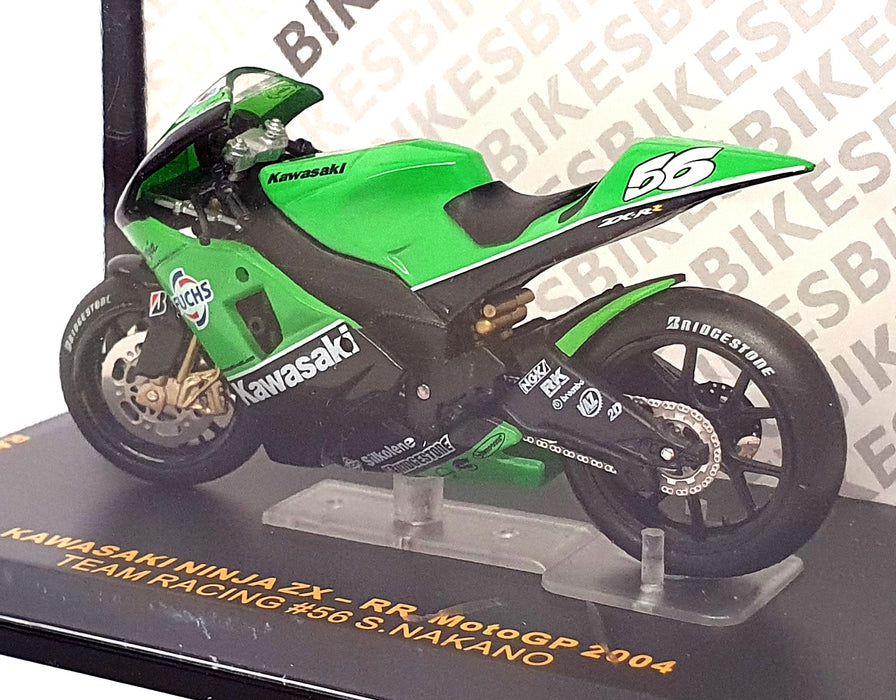 Ixo 1/24 Scale RAB082 - Kawasaki Ninja ZX RR MotoGP 2004 #56 Nakano