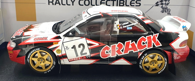 Sun Star 1/18 Scale Diecast 5515 Subaru Impreza 555 #12 L.Paul Belgium Rally '98