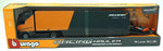 Burago 1/43 Scale 18-38401 - Mercedes Benz Actros Racing Hauler McLaren