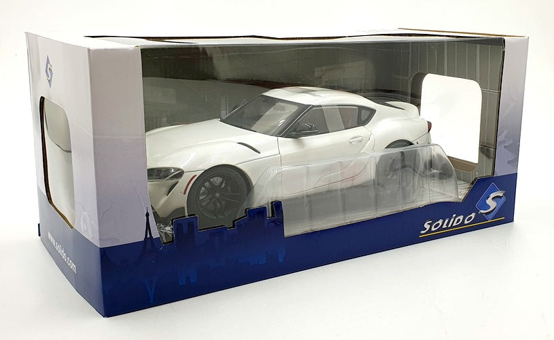 Solido 1/18 Scale Diecast S1809002 - 2023 Toyota GR Supra - White Pearl