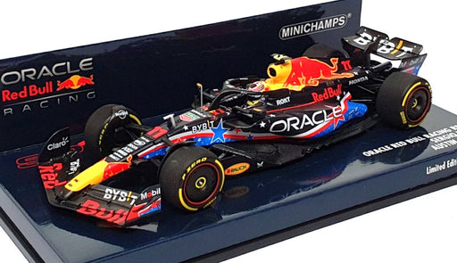 Minichamps 1/43 Scale 410 231911 - F1 Red Bull RB19 #11 Austin GP 2023 S. Perez