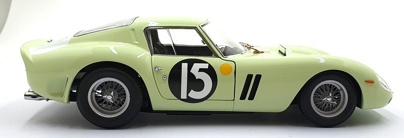 Kyosho 1/18 Scale KS08438C - Ferrari 250GTO #15 Goodwood 1962 - Light Green