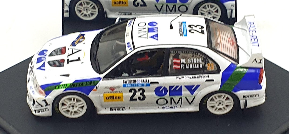 Skid 1/43 Scale SKM99064 - Mitsubishi Lancer EVO. V "OMV" #23 Swedish Rally 1999