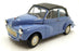 Minichamps 1/18 Scale Diecast DC23426C - Morris Minor Saloon Convertible Blue