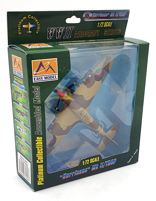 Easy Model 1/72 Scale 37269 "Hurricane" MkII/Trop 6 Sqn Egypt WW2 Aircraft 1942