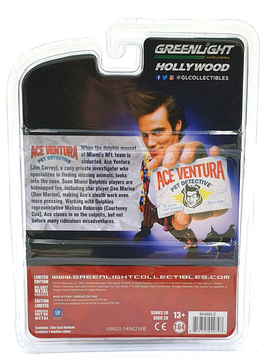 Greenlight 1/64 Scale 44880-E 1989 Chevrolet Blazer w/ Green Wheels Ace Ventura