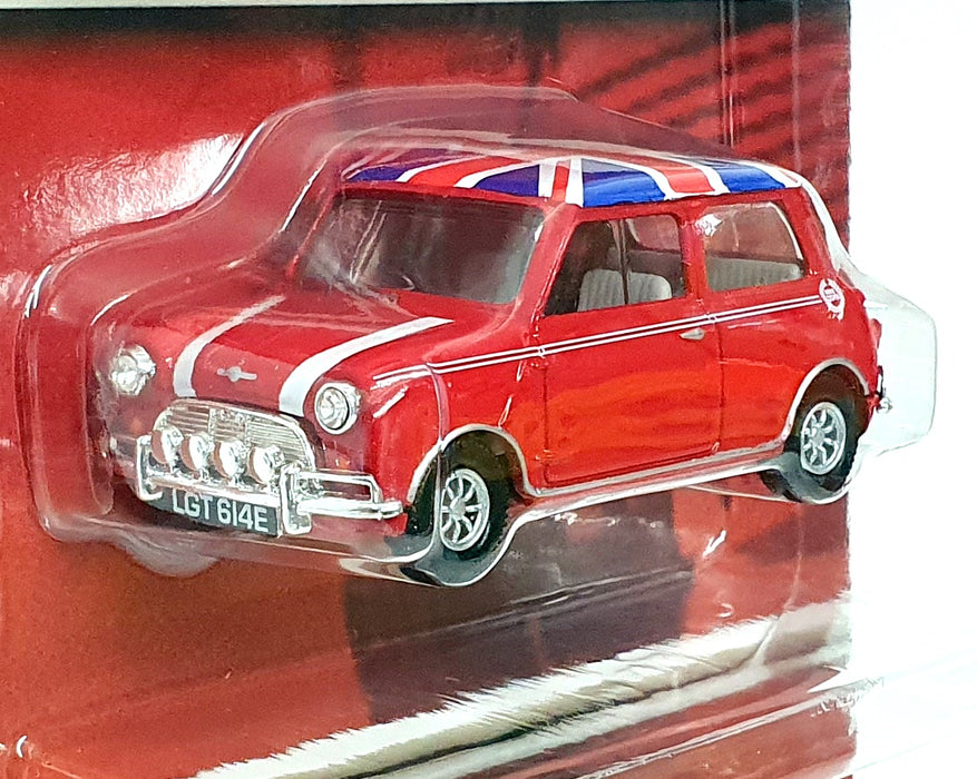 Corgi 1/43 Scale STM01A Story Of The Mini - Model & VHS Set Red/Union Jack Roof