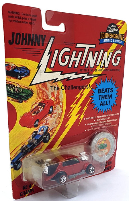 Johnny Lightning 1/64 Scale 100-150 - The Challengers VW Bug Bomb Met. Red