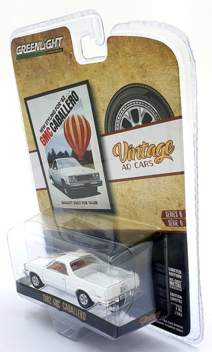 Greenlight 1/64 Scale 39090-F  - 1982 GMC Caballero - White