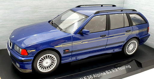 Model Car Group 1/18 Scale MCG18227 - BMW E36 Alpina B3 Toruing Met Blue