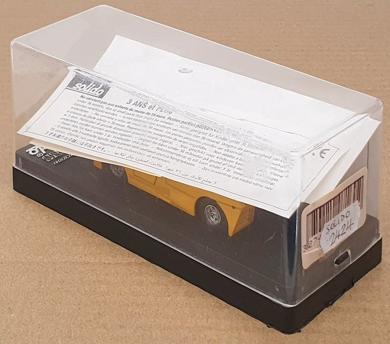 Solido 1/43 Scale Diecast 2424 - Lola T280 #61 Le Mans 1973 - Yellow