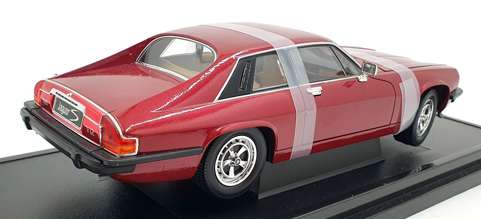 Road Signature 1/18 Scale Diecast 92658 - 1975 Jaguar XJS - Dark Red