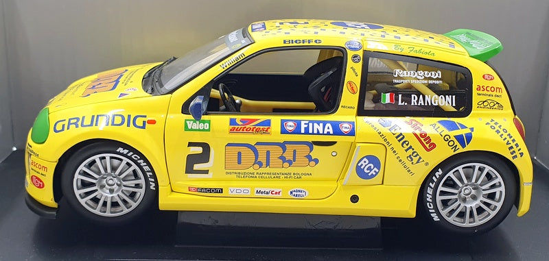 Universal Hobbies 1/18 Scale 4504 Renault Clio Sport Trophy #2 2000 Vainqueur