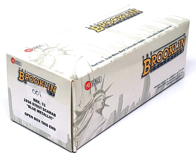 Brookin Models 1/43 Scale BRK78 001 - 1936 Stout Scarab - Met. Blue