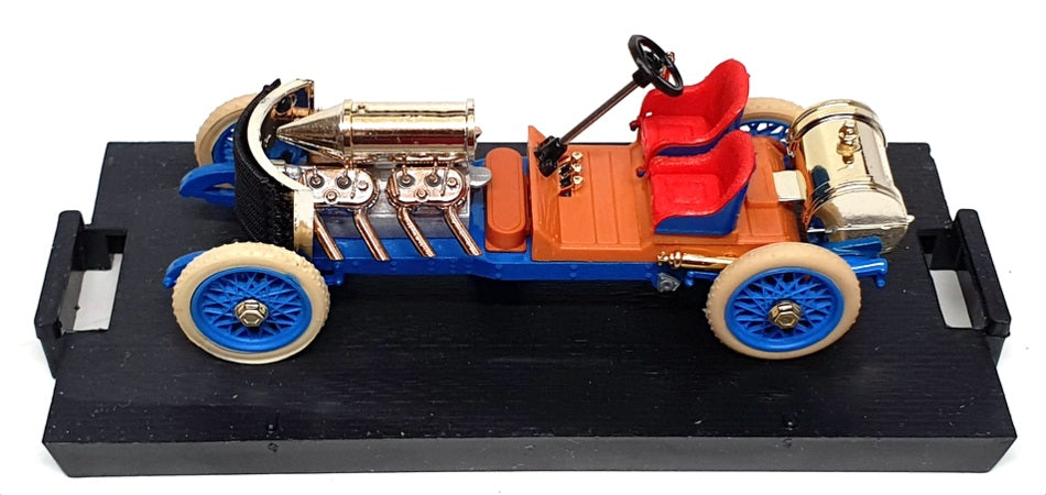 Brumm 1/43 Scale R115 - 1905 Darracq V8 Record Velocita 175.422 Km/h - Blue