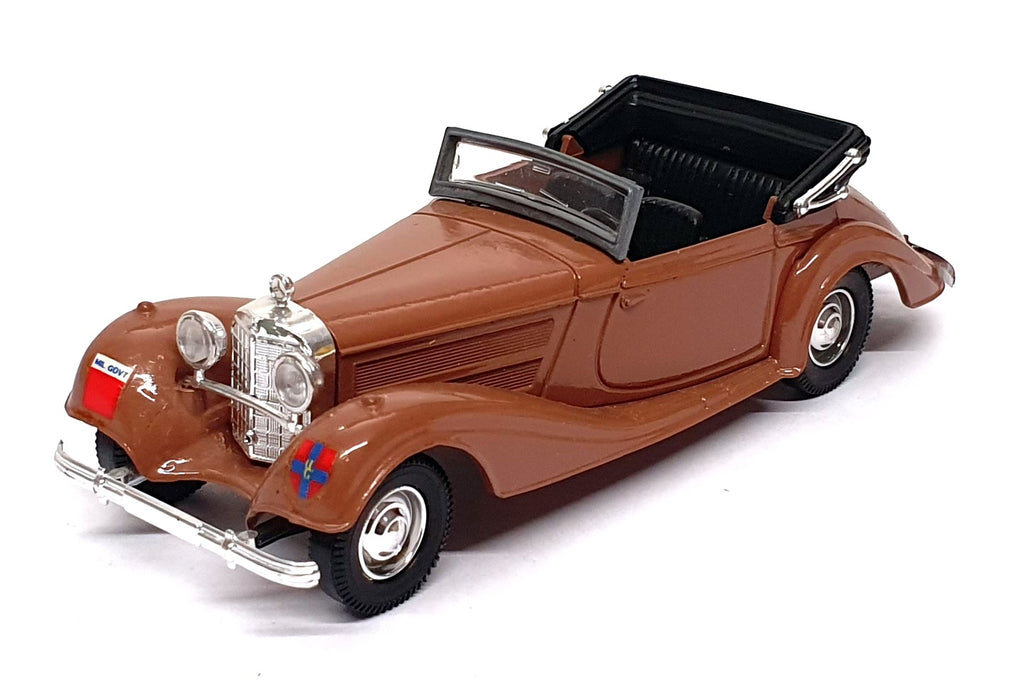 Solido 1/43 Scale 4595/08 Mercedes Benz 540K German Military Government - Brown