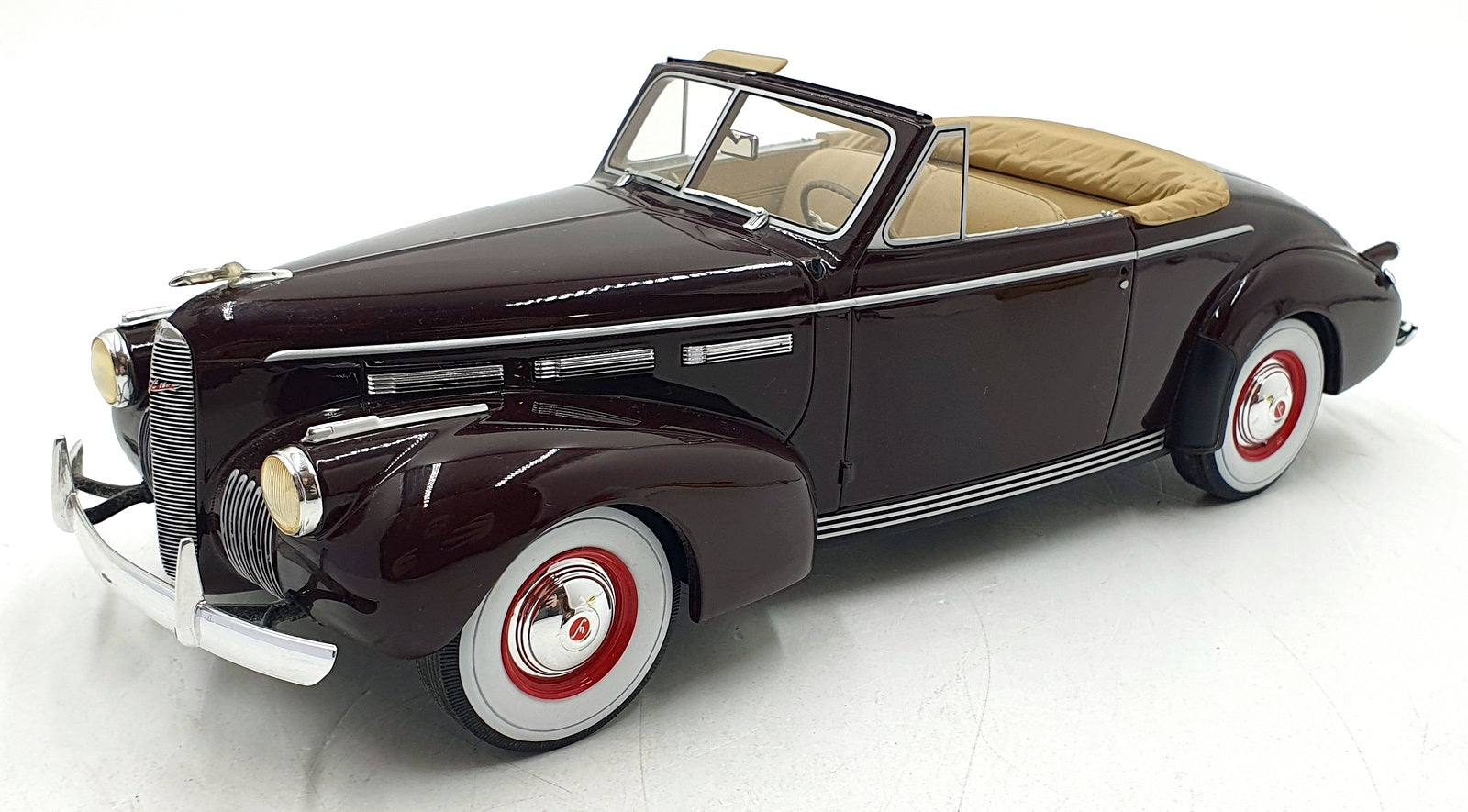 BOS Models 1/18 scale Resin BOS286 LaSalle Series 50 Convertible Coupe Dark Red