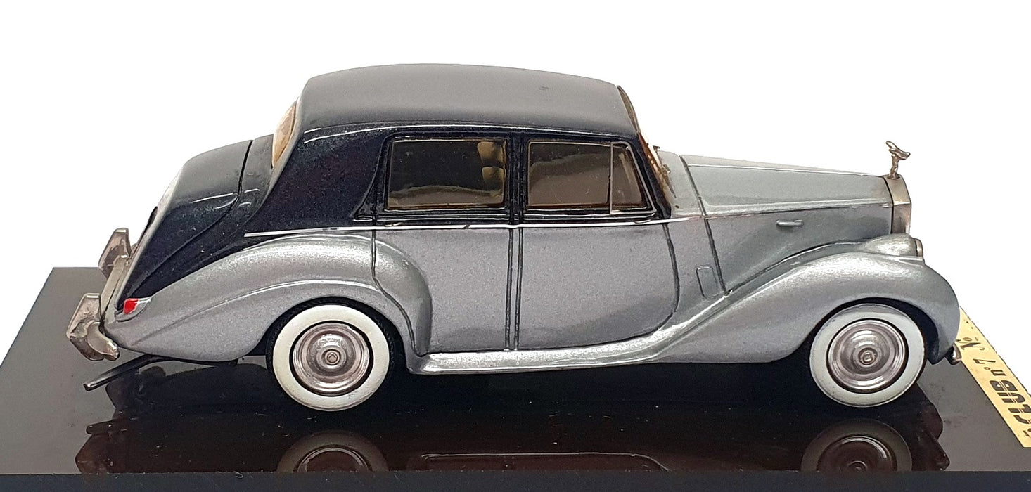 Tron 1/43 Scale Club No. 7 - 1950 Rolls Royce Silver Dawn - Gunmetal/Silver