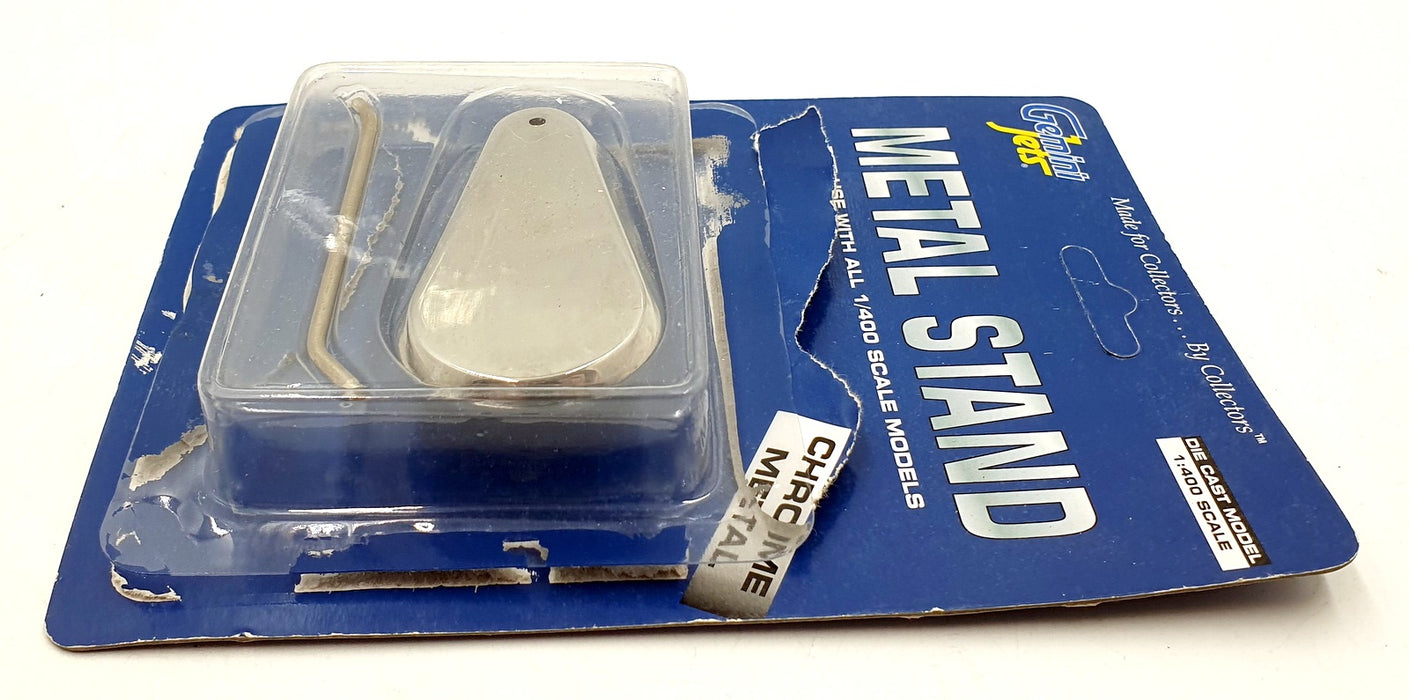Gemini Jets GJSTD777 - 1/400 Scale Aircraft Chrome Metal Display Stand
