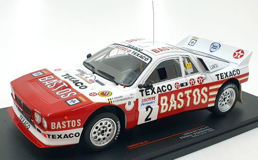 IXO Models 1/18 Scale 18RMC136 Lancia 037 Rally #2 Ypres 1985 P.Snijers