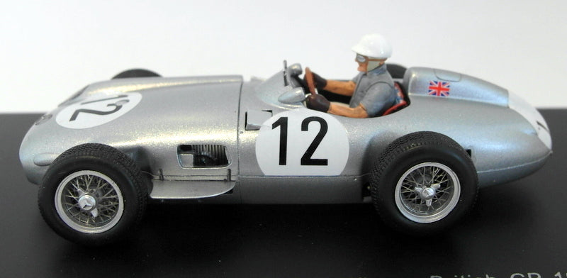 Spark 1/43 Scale resin - S1052 Mercedes Benz W196 #12 Winner British GP S. Moss