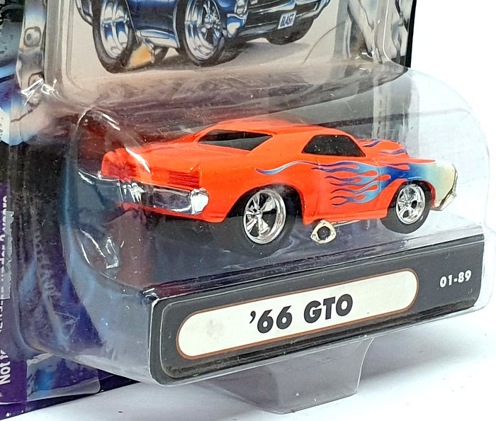 Muscle Machines 1/64 Scale 71151 01-89 - 1966 Pontiac GTO - Orange