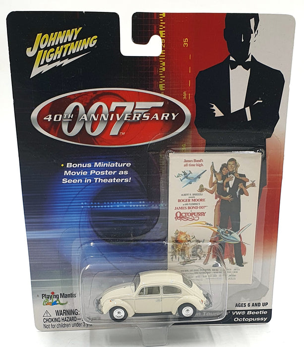 Johnny Lightning 1/64 Scale 261-04 - German Tourist's VW Beetle 007 Octopussy