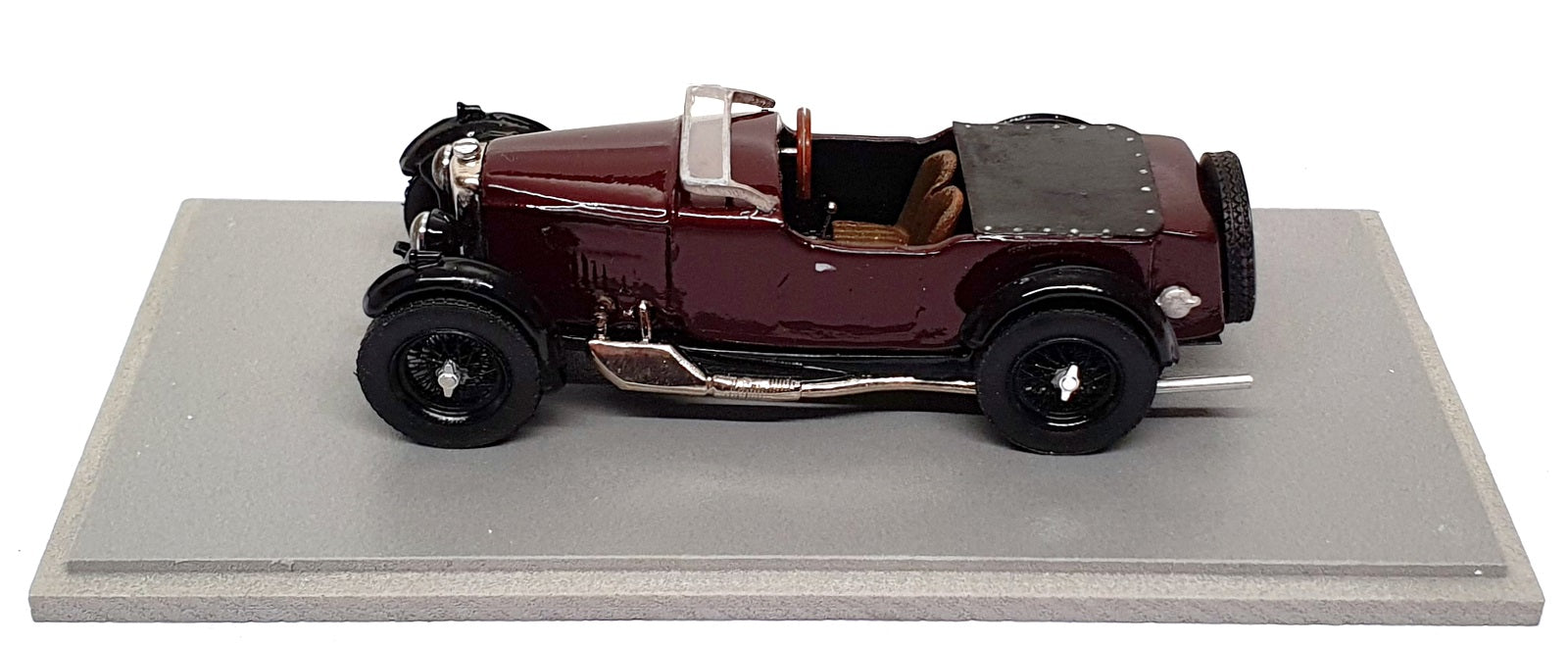 Unknown Brand ? 1/43 Scale Built Kit UK09M - 1930s Bentley ? - Maroon