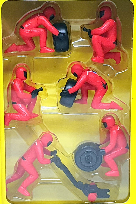 Burago 1/43 Scale 18-36862 - F1 Ferrari SF-24 Pit Pass Diorama 2024 #16 Leclerc