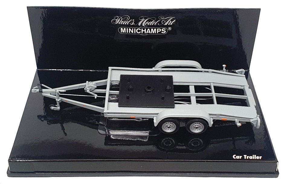 Minichamps 1/43 Scale 400 905020 - Car Trailer - Grey