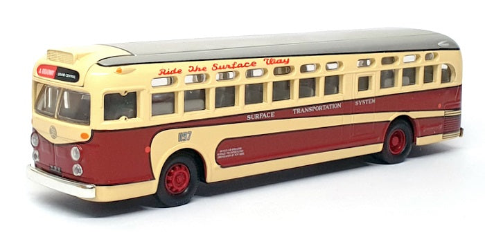 Corgi 1/50 Scale 54001 - GM 4506 Coach Surface Transportation - Cream/Dk. Red