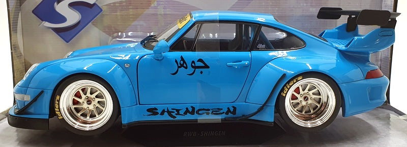 Solido 1/18 Scale S1808501 - Porsche RWB Body Kit Shingen 2018 - Blue
