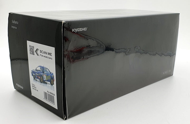 Kyosho 1/18 Scale Diecast 08962A - Subaru Impreza 1994 RAC #4 C.McRae