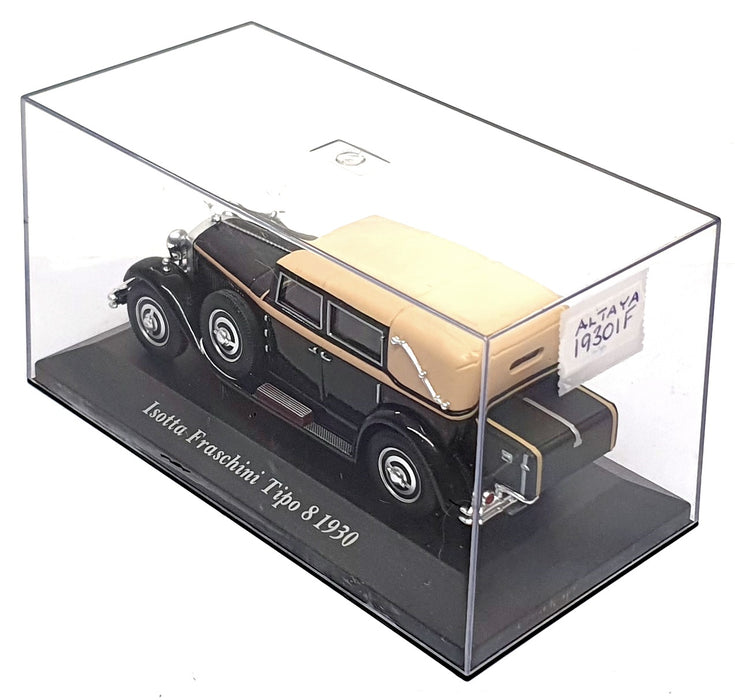 Altaya 1/43 Scale 1930IF - 1930 Isotta Fraschini Tipo 8 - Black/Beige