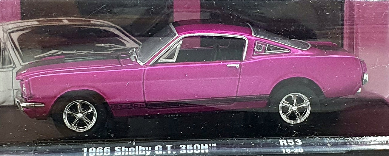 Castline M2 Machines 1/64 Scale R53 - 1966 Shelby GT 350H - Pink