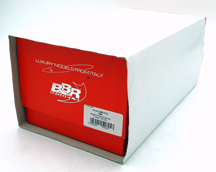BBR 1/18 Scale Resin P18112C - Ferrari 288 GTO 1984 Argento Nurburgring Silver