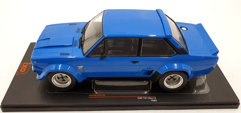 IXO Models 1/18 Scale Diecast 18CMC129 - Fiat 131 Abarth 1980 - Blue