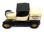 Tins Toys 10cm Long Diecast 20FDCG - 1920 Ford Model T Cargo Truck - Cream