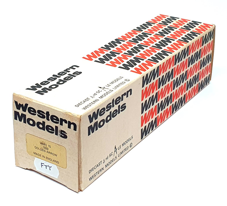 Western Models 1/43 Scale WMS15 - 1929 Golden Arrow Land Speed Record Car - Gold