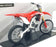 NewRay 1/6 Scale Diecast 49583 - Honda CRF450R Motorbike - Red