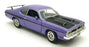 Ertl 1/18 Scale Diecast DC14126U - 1971 Dodge Demon - Purple/Black