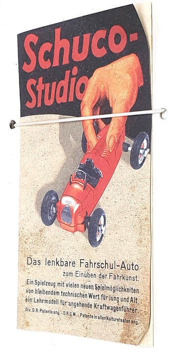 Schuco Studio II Appx 1/24 Scale 01222 - F1 Auto Union Clockwork Model Car Kit