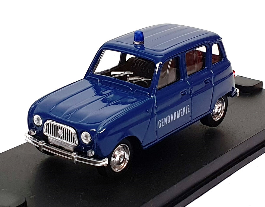 Verem 1/43 Scale Diecast 239 - Renault 4L Gendarmerie Police Car - Blue