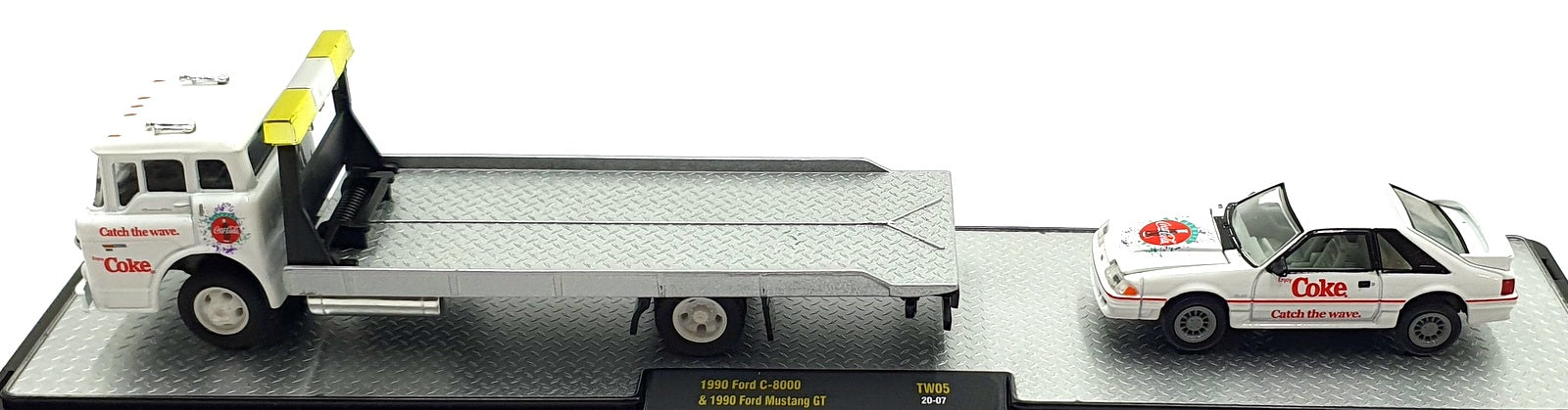 Castline M2 Machines 1/64 Scale TW05 - 1990 Ford C-8000 & 1990 Mustang GT