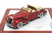 Chromes 1/43 Scale Chro015 - 1939 Delage D8-120 Saoutchik Cabrio - Met. Red