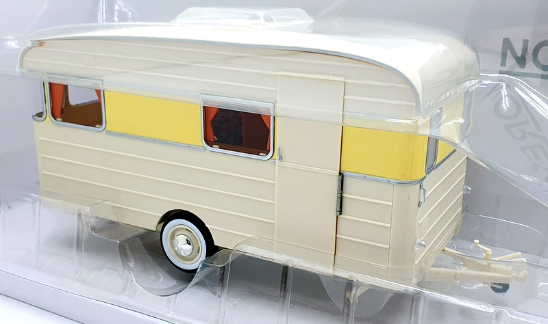 Norev 1/18 Scale 181762 - Citroen DS 19 1960 Yellow With Caravan Digue