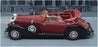 Minichamps 1/43 Scale 436 012031 - 1938 Horch 853 Cabriolet - Red/Black